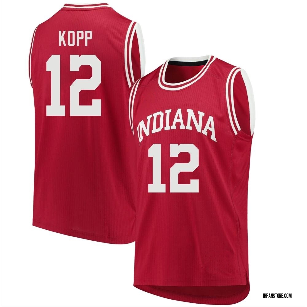 Men's Miller Kopp Indiana Hoosiers Replica Basketball Jersey - Crimson