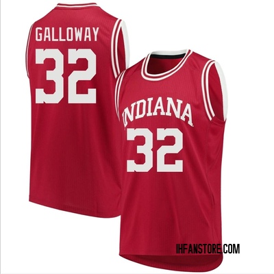 Men's Trey Galloway Indiana Hoosiers Replica Basketball Jersey - Crimson
