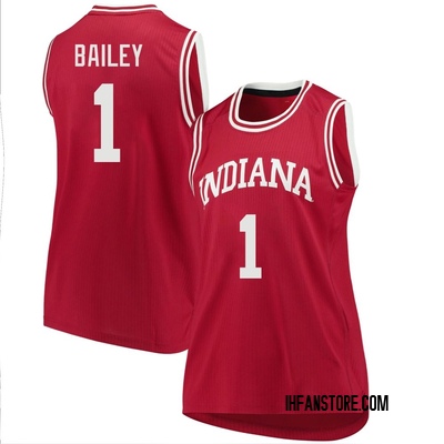 Women's Reed Bailey Indiana Hoosiers Replica Basketball Jersey - Crimson