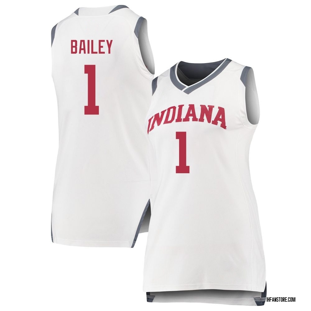 Women's Reed Bailey Indiana Hoosiers Replica Basketball Jersey - White