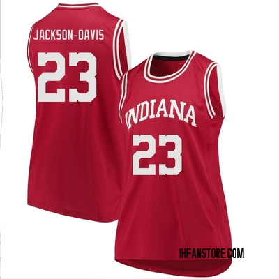 Women's Trayce Jackson-Davis Indiana Hoosiers Replica Basketball Jersey - Crimson