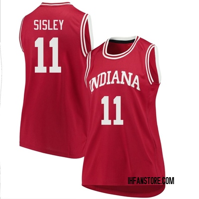 Women's Trent Sisley Indiana Hoosiers Replica Basketball Jersey - Crimson