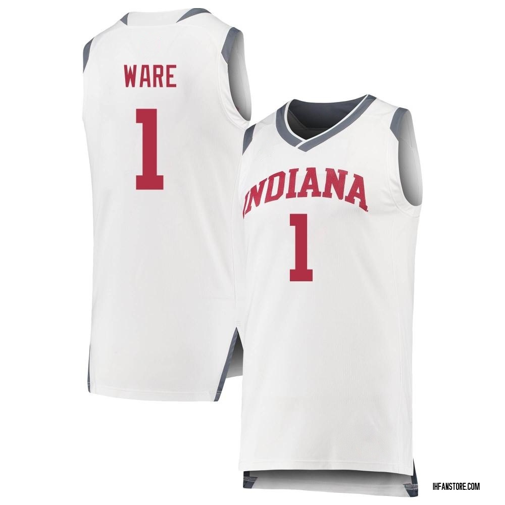Youth Kel'el Ware Indiana Hoosiers Replica Basketball Jersey - White