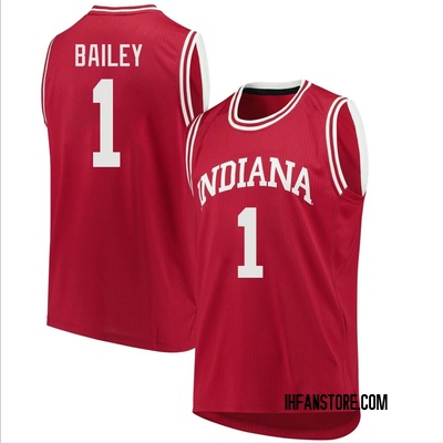 Youth Reed Bailey Indiana Hoosiers Replica Basketball Jersey - Crimson