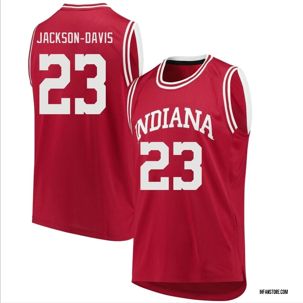 Youth Trayce Jackson-Davis Indiana Hoosiers Replica Basketball Jersey - Crimson