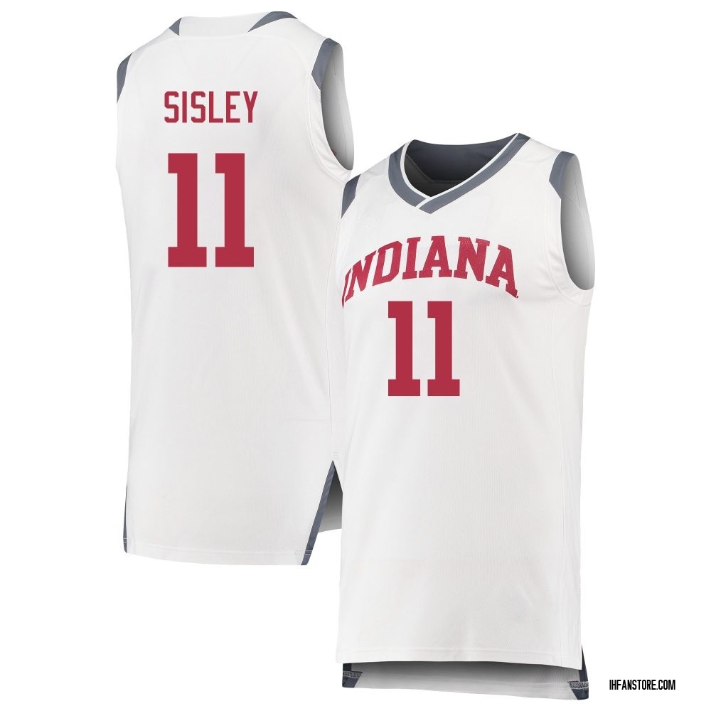 Youth Trent Sisley Indiana Hoosiers Replica Basketball Jersey - White